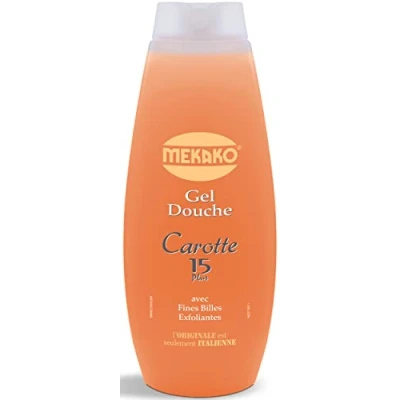 Imagen de Mekako Gel de ducha zanahoria exfoliante 500 ml