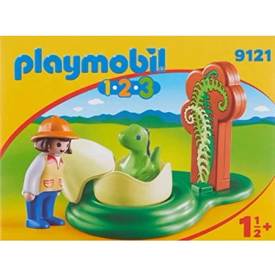 Imagen de PLAYMOBIL 1.2.3 Huevo de Dinosaurio (9121)