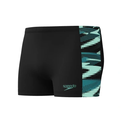 Imagen de Speedo MENS Hyperboom Panel Aquashort Bañador, Hombre, Talla: 42, Black/dark teal