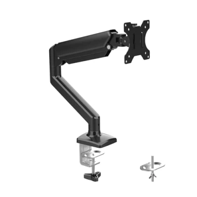 Imagen de GRIFEMA GB2003 1 Soporte de Monitor con Resorte Gas para Pantalla Computadora 13 32 Pulgadas, Altura Ajustable, VESA 75x75/100x100, Peso 2 9 kg, Negro