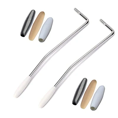 Imagen de 2 barras de trémolo rosca 5 mm + 6 para Fender MIM Strat Stratocaster Floyd Rose Electric