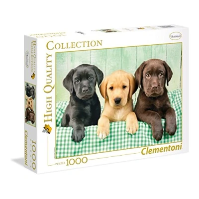 Imagen de Clementoni 39279 Puzzle 1000 Piezas Los Tres Labradores