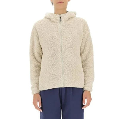 Imagen de JEEP O102605 W497 J WOMAN HOODED POLAR SHERPA JACKET With Pockets J22W Mujer Birch White M