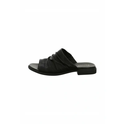 Imagen de Think! Kamaa Sin Cromo Curtido Sostenible, Pantuflas Mujer, Negro 0000, 41 EU