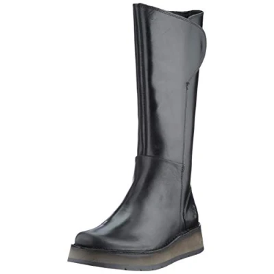 Imagen de FLY LONDON RHEA042FLY, Botas a la Altura de Rodilla Mujer, Black, 36 EU