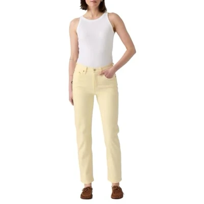 Imagen de Levi&#039;s 501 Crop Vaqueros, Spacey Brown Rice, 30W / 26L Mujer