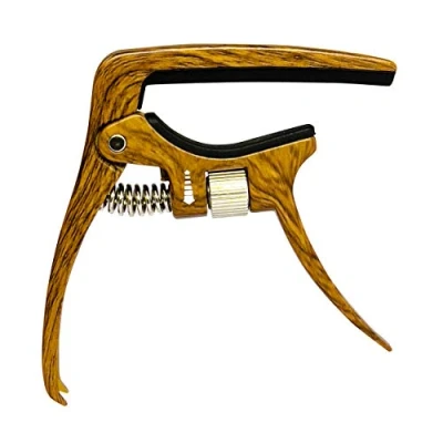Imagen de Sondery Cejilla Española Acustica Guitarra y Electrica Capo, tensión ajustable para un rendimiento sin zumbidos en cualquier traste, función adicional como extractor de clavijas cuerdas