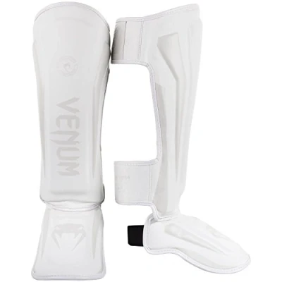 Imagen de Venum Elite Standup espinilleras, Unisex, Color White/White, tamaño Mediano