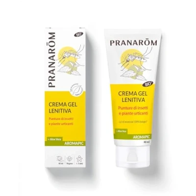 Imagen de PRANAROM Aromapic Gel Crema Calmante Picaduras De Insectos e Irritaciones Plantas Picores Con Aceites Esenciales Puros y Naturales 40ml