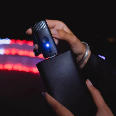 Imagen de Twinkly Music Sensor de sonido para luces LED inteligentes sincronizar con la música Alimentación USB Bluetooth y Wi Fi
