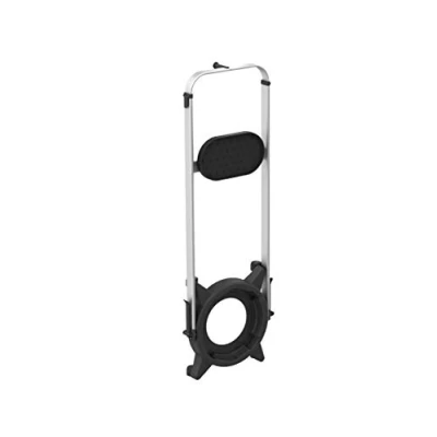 Imagen de Accesorio Para plancha Laurastar Steam Cart, Carrito de Vapor, Altura Ajustable,4 Ruedas, Plateado