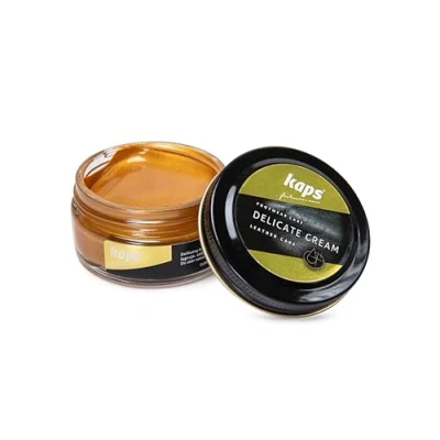 Imagen de Kaps Crema para El Cuidado del Calzado, Intensivo Y Nutritivo Cuero, Delicate, 70 Colores (408 cobre)