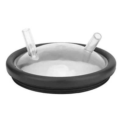 Imagen de Leinggg Tapa del Cubo de ordeño y Junta Transparentes plásticas Leche para la Abierta máquina Dos
