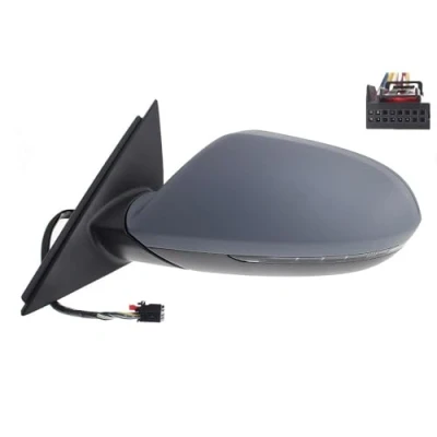 Imagen de Espejo retrovisor Alkar 6139786 izquierda imprimado eléctrico calefactable, asférico para vehíc. con volante a la AUDI: A6 C7 Avant