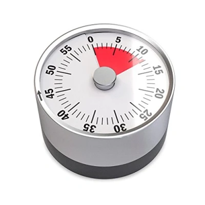 Imagen de Balvi Basics minutero mecánico y magnético. Cuenta hasta 60 Minutos. Sonido de Alarma al alcanzar e
