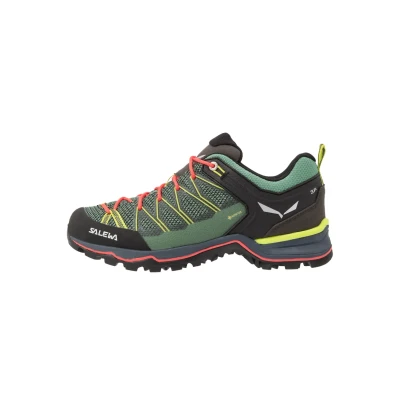 Imagen de Salewa MTN Trainer LITE GTX Zapatillas de senderismo, Mujer, Talla: 39, Feld green/fluo coral Zapatos