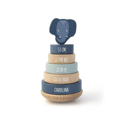 Imagen de Torre Apilable Trixie Mrs. Elephant Personalizable