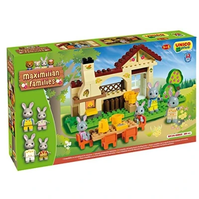 Imagen de Androni Unico Plus 8934 Maximilian Families Barbacoa para construir (70 piezas) , Modelos/colores Surtidos, 1 Unidad