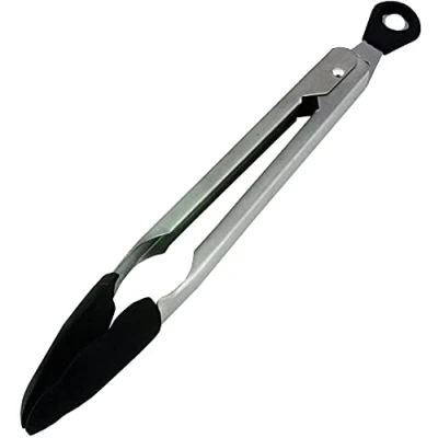 Imagen de Tala Pinzas para Alimentos, Acero Inoxidable, Negro, 23 cm
