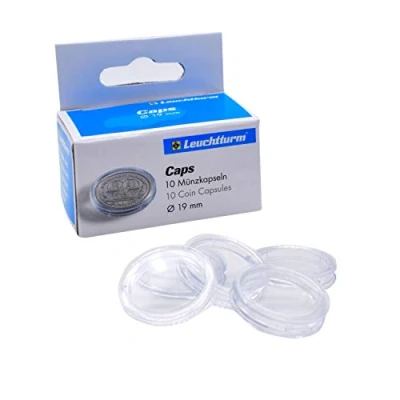 Imagen de Leuchtturm 337551 cápsulas de Monedas diámetro Interior 19 mm