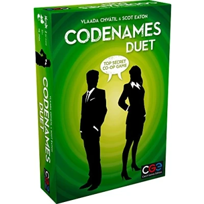 Imagen de Czech Games Edition , Codenames Duet Board Game Ages 11+ 2 Players 15 30 Minutes Playing Time