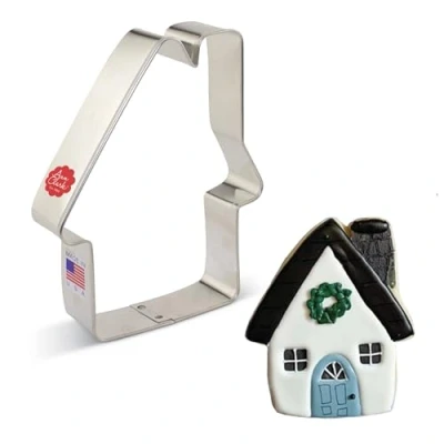 Imagen de Ann Clark Cookie Cutters Cortador de galletas casa jengibre 11,4 cm
