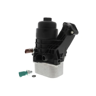 Imagen de VEMO V15 60 6064 Caja, filtro de aceite VOLKSWAGEN: Tiguan I, CADDY 4 Kasten, Crafter Camión plataforma/Chasis, SKODA: Rapid Spaceback
