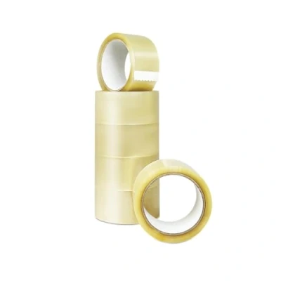 Imagen de MUNTRADE Cinta Adhesiva Transparente Embalar 48mm x 66m (6 Rollos) Transparente, Precinto