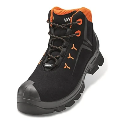 Imagen de Uvex Botas de Trabajo 2 Seguridad S3 SRC ESD Naranja Negro, Talla:45