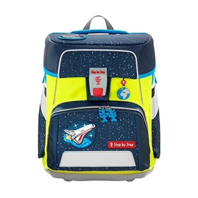 Imagen de Step by satchel cover Neon Pull Over for the model SPACE Sintético Infantil Accesorios para el colegio (SBSNeonPullSpace)