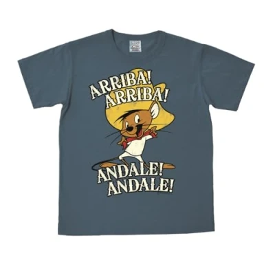 Imagen de Logoshirt Camiseta Looney Tunes Arriba! Andale! Azul M