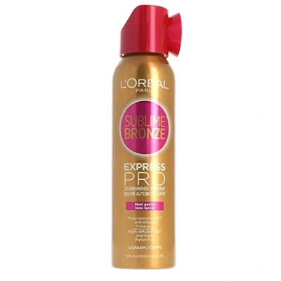 Imagen de L&#039;Oréal Paris Sublime Sun Bronceador corporal «Brume Sèche» de la gama «Sublime Bronze», 150 ml.