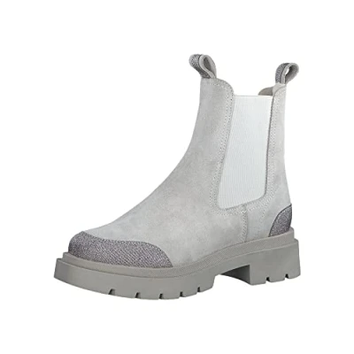 Imagen de Tamaris Mujer 1 25941 39, Botas de Moda, Gris Suave, 39 EU
