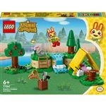 Imagen de Lego Animal Crossing Actividades al Aire Libre con Coni Juguete de Construcción Creativa Tienda Campaña y Minifigura Conejita del Videojuego, Regalo para Niñas Niños 6 Años o Más 77047