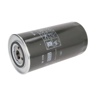 Imagen de MANN FILTER W 1170 Filtro de aceite 1 12 UNF 1B con válvula bloqueo retorno enroscable