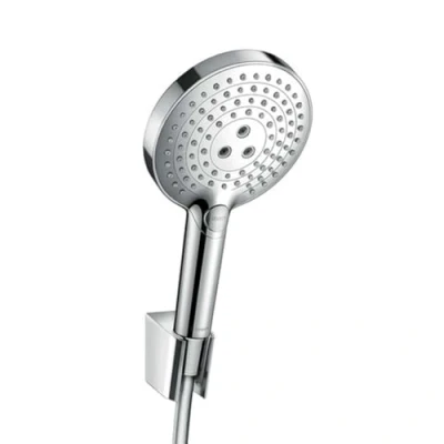 Imagen de Hansgrohe 26701000 Raindance Select S 120 ducha de mano con soporte, 1,25m cromo