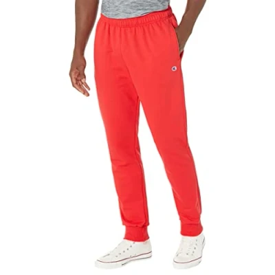 Imagen de Champion, Powerblend, Fleece Joggers, Comfortable Sweatpants For Men (Reg. Or Big &amp; Tall) Pantalones Deportivos, Logotipo de Scarlet C, L para Hombre