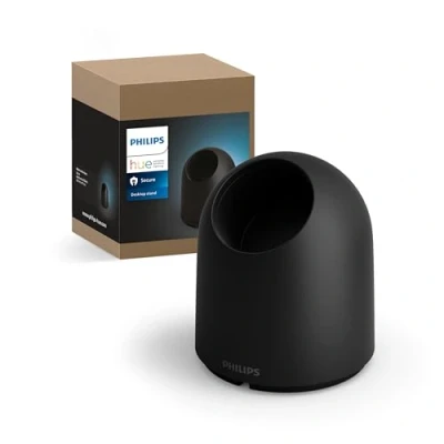 Imagen de Philips Hue Secure Soporte de Mesa para Cámara Video Vigilancia, Color Negro