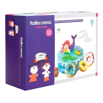Imagen de DQB DeQUBE Juego Creativo reposteria Plastilina Secado Libre Pintura Creamy Incluye Accesorios y Manual (DeQube 912D00007)