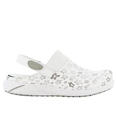 Imagen de SAFETY JOGGER Zuecos de Seguridad para Mujer 35 EU Dany Zapato Trabajo Cómodo y Ligero, Ideal Enfermeras, Cocina o Interior, Antideslizante Amortiguador, Oxypas, Verde