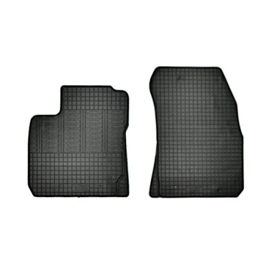 Imagen de AutoStyle CK RFO02 Juego de alfombrillas suelo caucho macizo delante y detrás 4 negro FORD: Transit Courier Furgoneta