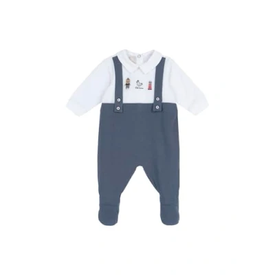 Imagen de Chicco Pijama de bebé para niños, Talla: 9m, Grey