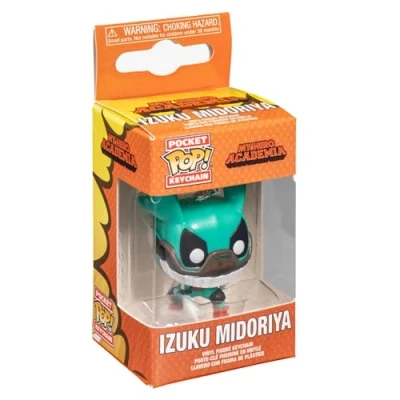 Imagen de Pop My Hero Academia (S3) Keychain Izuku Midoriya (Deku with Helmet) [Windows]