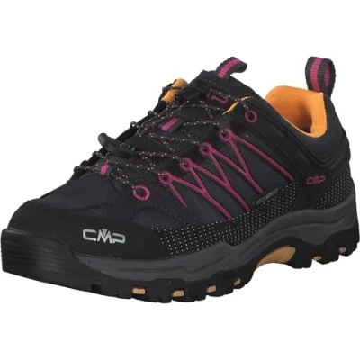 Imagen de CMP Kids Rigel Low Trekking Shoe Wp, Zapatillas de Senderismo Unisex niños, Antracite Bouganville, 32 EU