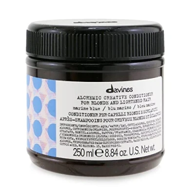 Imagen de Davines Alchemic Creative Conditioner For Blonde And Lightened Hair 250 ml Marine Blue