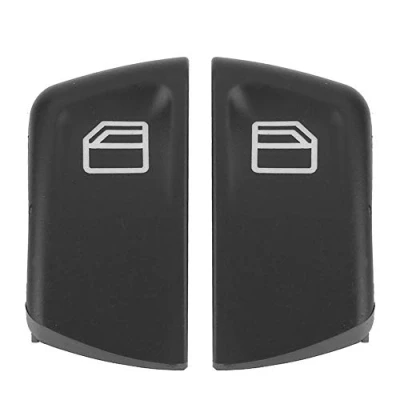 Imagen de Vito W639 Elevalunas interruptor Bot N, Qiilu botón de ventana, 2 uds cubiertas ventana coche para Viano Sprinter II 906 2003 2013
