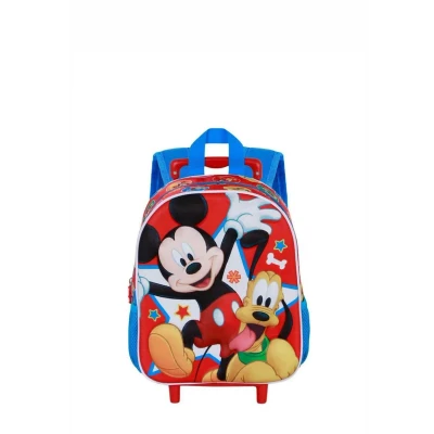 Imagen de Karactermania Disney Mickey mouse STAR Small WITH Wheels Trolley para niños, Talla: One Size, multicolour