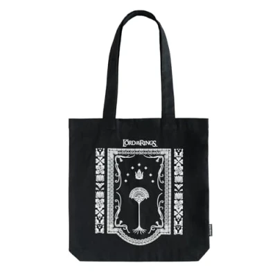 Imagen de Grupo Erik Bolso tela Señor de los Anillos Tote bag asas cómodas Bolsa compra pegable 37x39cm / shopper Bolsas reutilizables Licencia oficial