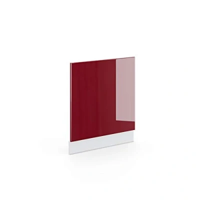 Imagen de Vicco Panel Frontal Fame Line, Rojo Burdeos Alto Brillo/Blanco, 60 cm sin encimera