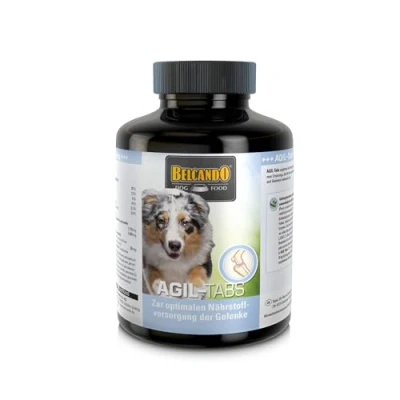 Imagen de Belcando AGIL Tabs [60 Stk.] para un Suministro óptimo de nutrientes en Las articulaciones Complemento alimenticio Perros